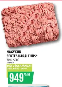 Coop Nagykun sertés darálthús ajánlat