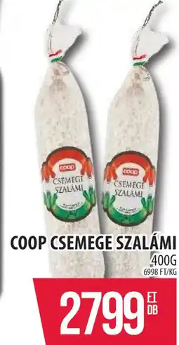 Coop Coop csemege szalámi ajánlat