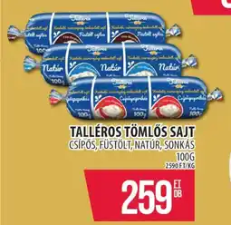 Coop Talléros tömlős sajt ajánlat