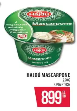 Coop Hajdú mascarpone ajánlat