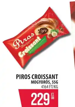 Coop Piros croissant mogyorós ajánlat