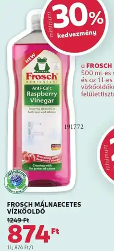 Frosch málnaecetes vízkőoldó
