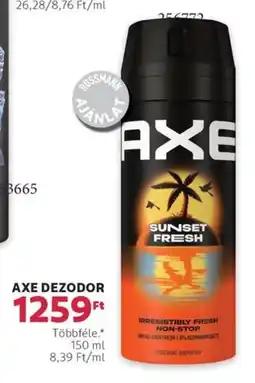Rossmann Axe dezodor ajánlat