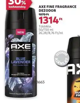Rossmann Axe fine fragrance dezodor ajánlat