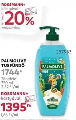 Rossmann Palmolive tusfürdő ajánlat