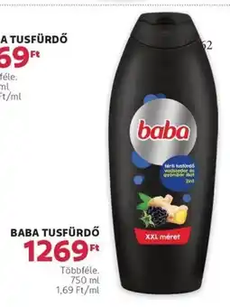 Rossmann Baba tusfürdő ajánlat