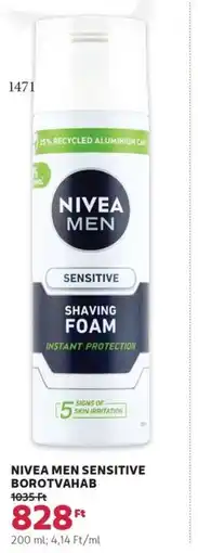 Rossmann Nivea men sensitive borotvahab ajánlat