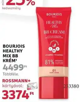Rossmann Bourjois healthy mix bb krém ajánlat