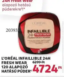 Rossmann L'Oréal infaillible ajánlat