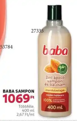 Rossmann Baba sampon ajánlat