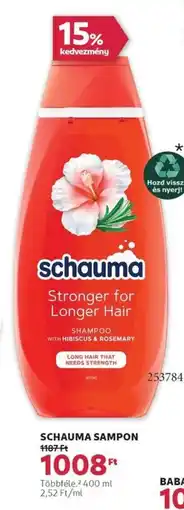 Rossmann Schauma sampon ajánlat