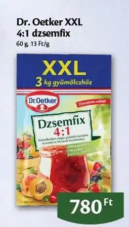 EcoFamily Dr. Oetker XXL 4:1 dzsemfix ajánlat