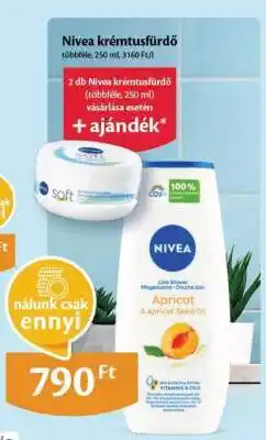 EcoFamily Nivea krémtusfürdő ajánlat