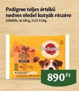 EcoFamily Pedigree teljes értékű nedves eledel kutyák részére ajánlat
