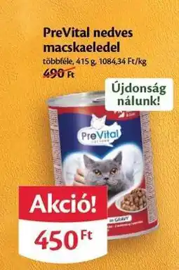 EcoFamily PREVITAL Nedves macskaeledel ajánlat