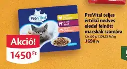 EcoFamily PreVital teljes értékű nedves eledel felnőtt macskák számára ajánlat