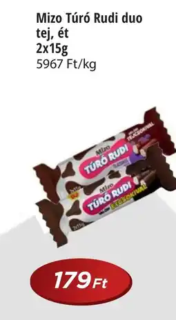 Real Mizo Túró Rudi duo tej, ét ajánlat
