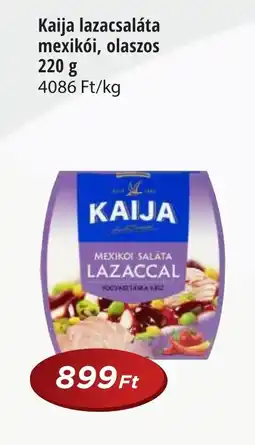 Real Kaija lazacsaláta mexikói, olaszos ajánlat