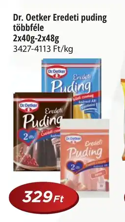 Real Dr. Oetker Eredeti puding többféle ajánlat