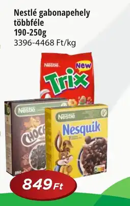 Real Nestlé gabonapehely többféle ajánlat
