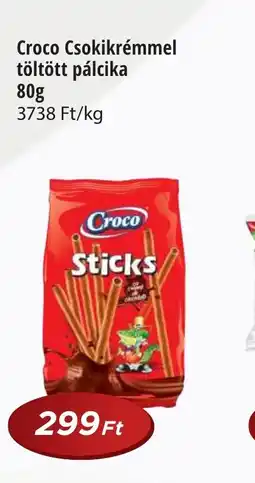 Croco Csokikrémmel töltött pálcika