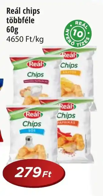 Real Reál chips többféle ajánlat