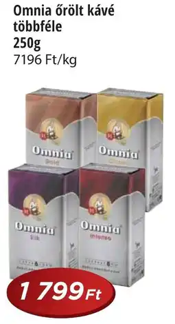 Real Omnia őrölt kávé többféle ajánlat