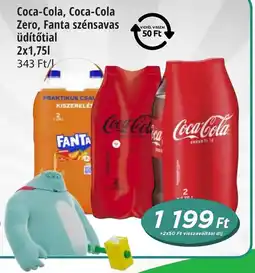 Real Coca-Cola, Coca-Cola Zero, Fanta szénsavas ajánlat