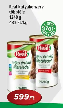 Real Reál kutyakonzerv többféle ajánlat