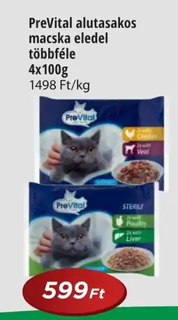 Real PreVital alutasakos macska eledel ajánlat