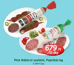Real Pick Rákóczi szalámi, Paprikás kg ajánlat