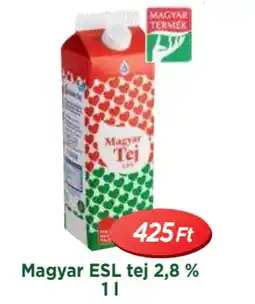 Real Magyar ESL tej 2,8 % ajánlat
