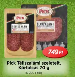 Real Pick Téliszalámi szeletelt, Körtálcás ajánlat