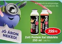 Real Zott Protein ital többféle ajánlat