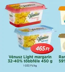Real Vénusz Light margarin 32-40% többféle ajánlat