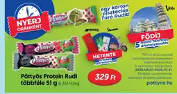 Real Pöttyös Protein Rudi többféle ajánlat
