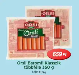 Real Orsli Baromfi Klasszik többféle ajánlat