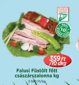 Real Falusi Füstölt főtt császárszalonna kg ajánlat