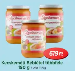 Real Kecskeméti Bébiétel többféle ajánlat