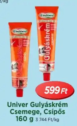 Real Univer Gulyáskrém Csemege, Csípős ajánlat