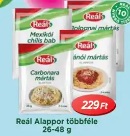 Reál Alappor többféle