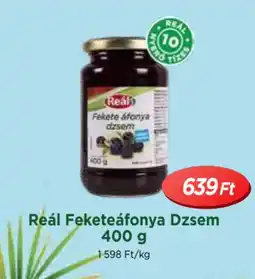 Reál Feketeáfonya Dzsem