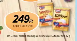 Real Dr. Oetker családi csomag Vanillincukor ajánlat