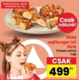 Interspar SPAR sajtburger izü fánk ajánlat