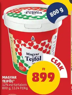 Coop Magyar tejföl ajánlat