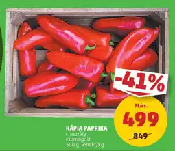 Coop Kápia paprika ajánlat