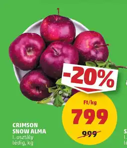 Coop Crimson snow alma ajánlat