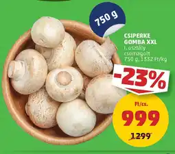 Coop Csiperke Gomba XXL ajánlat