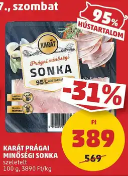 Coop Karát Prágai minőségi sonka ajánlat