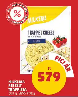Coop Milkeria reszelt trappista ajánlat